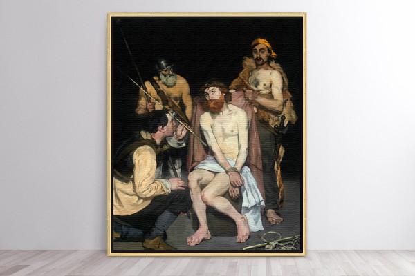 JESUS MOCKED BY THE SOLDIERS - ÉDOUARD MANET