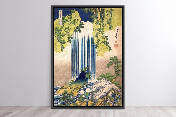 YORO WATERFALL - KATSUSHIKA HOKUSAI