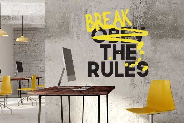 BREAK OR OBEY THE RULES
