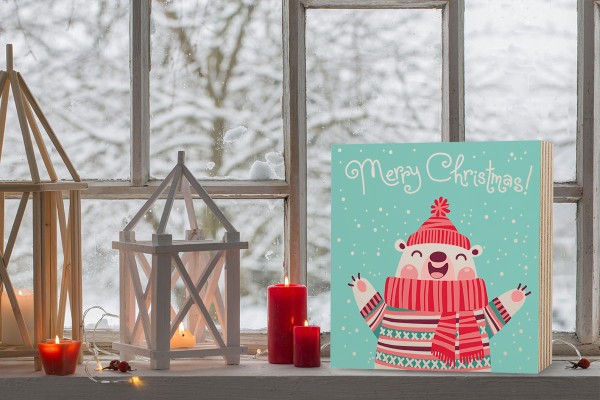 ΧΑΡΟΥΜΕΝΟ ΑΣΠΡΟ ΑΡΚΟΥΔΑΚΙ ΣΤΑ ΧΙΟΝΙΑ